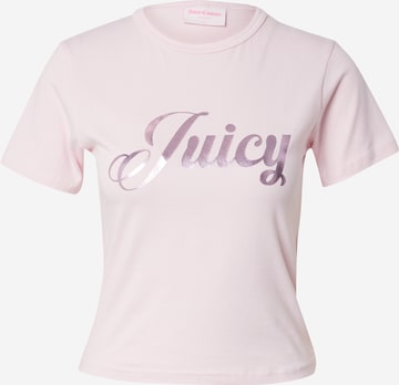 Juicy Couture Футболка в Ярко-розовый: спереди