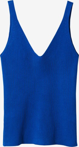 MANGO Top 'GYMNASTI' in Blue: front