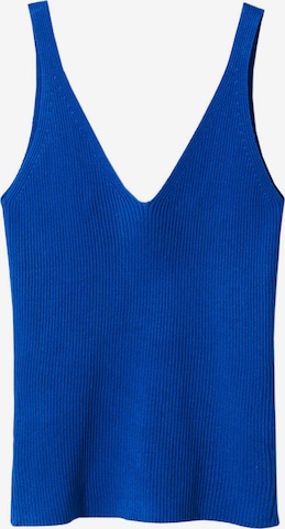 MANGO Top 'GYMNASTI' in Blue: front