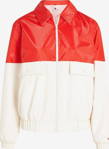 Veste mi-saison TOMMY HILFIGER en rouge : devant