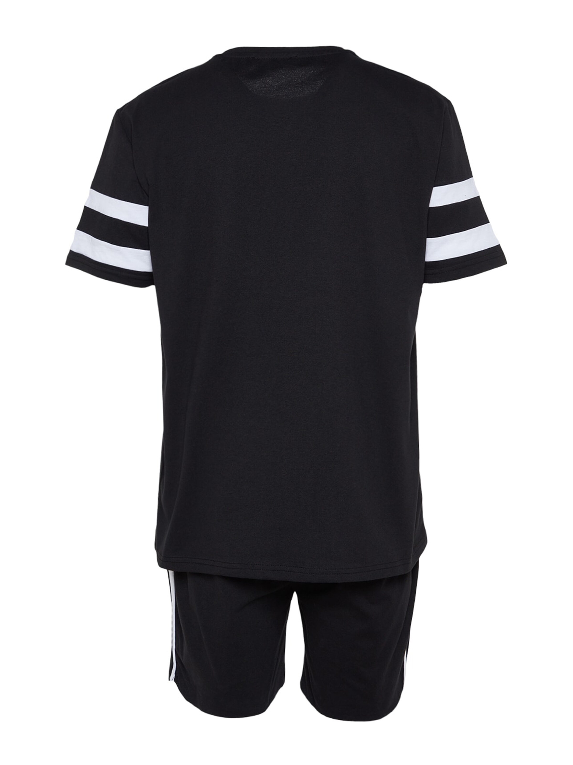 Pigiama corto di Trendyol in nero