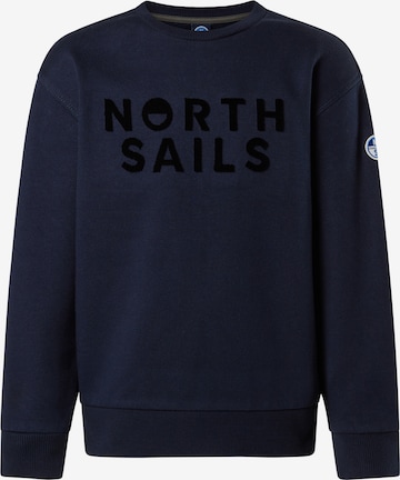 North Sails Sweatshirt in Blau: Vorderseite
