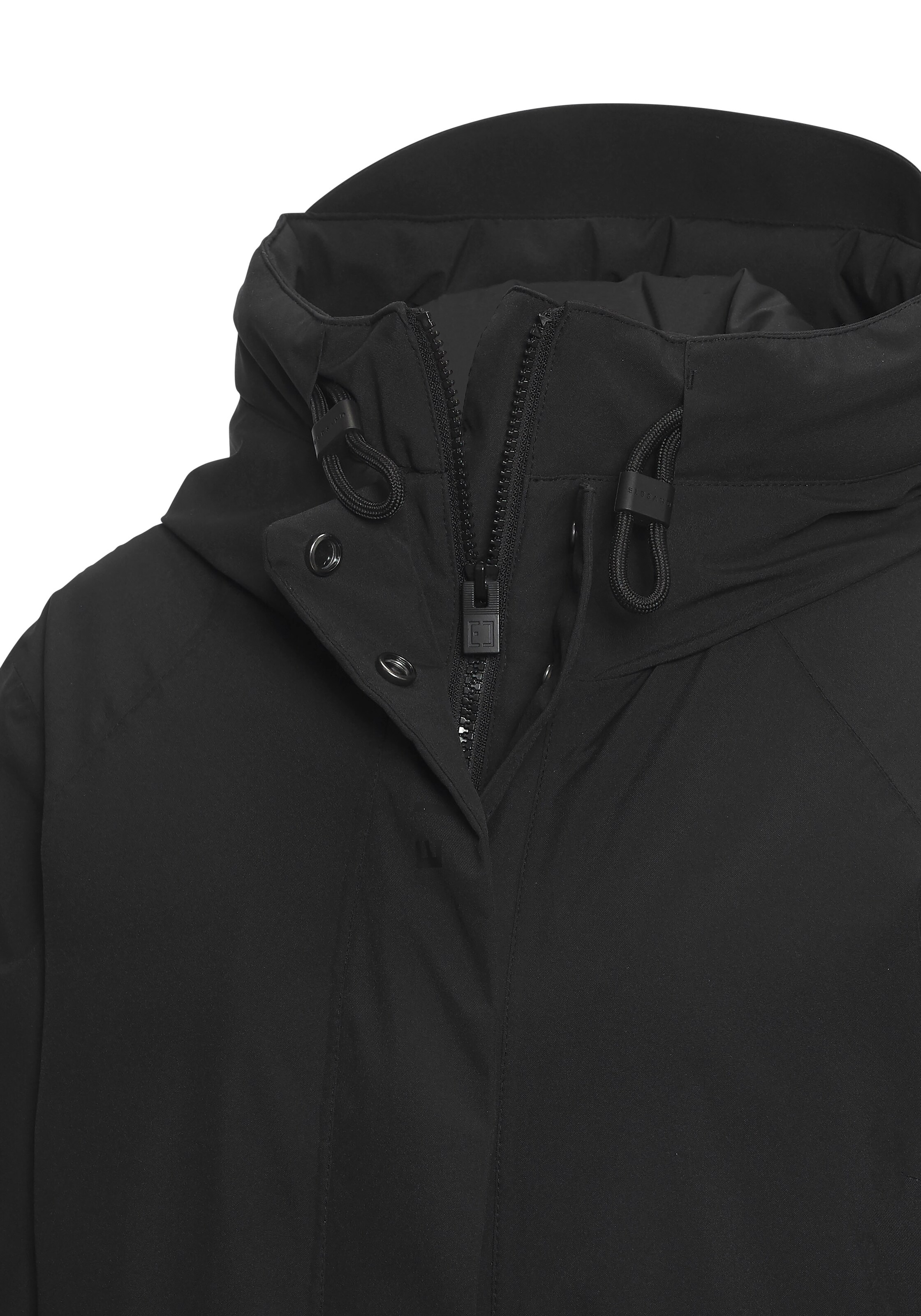 Elbsand Between-Seasons Parka in Black