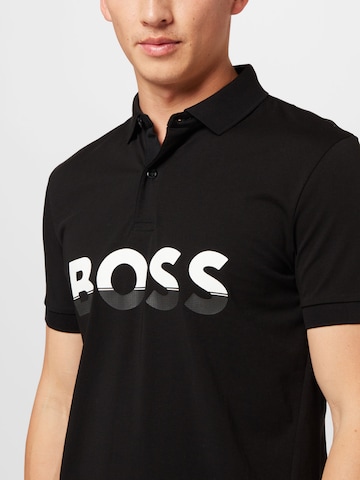 BOSS Green - Camisa 'Pavel' em preto