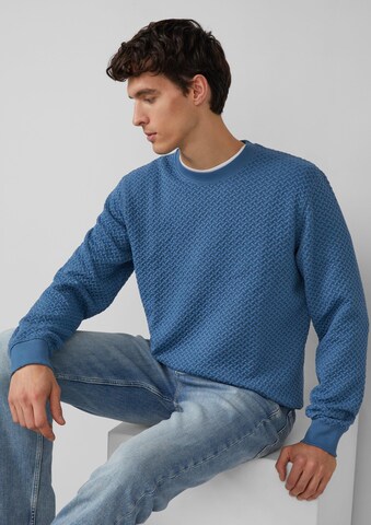 Sweat-shirt s.Oliver en bleu