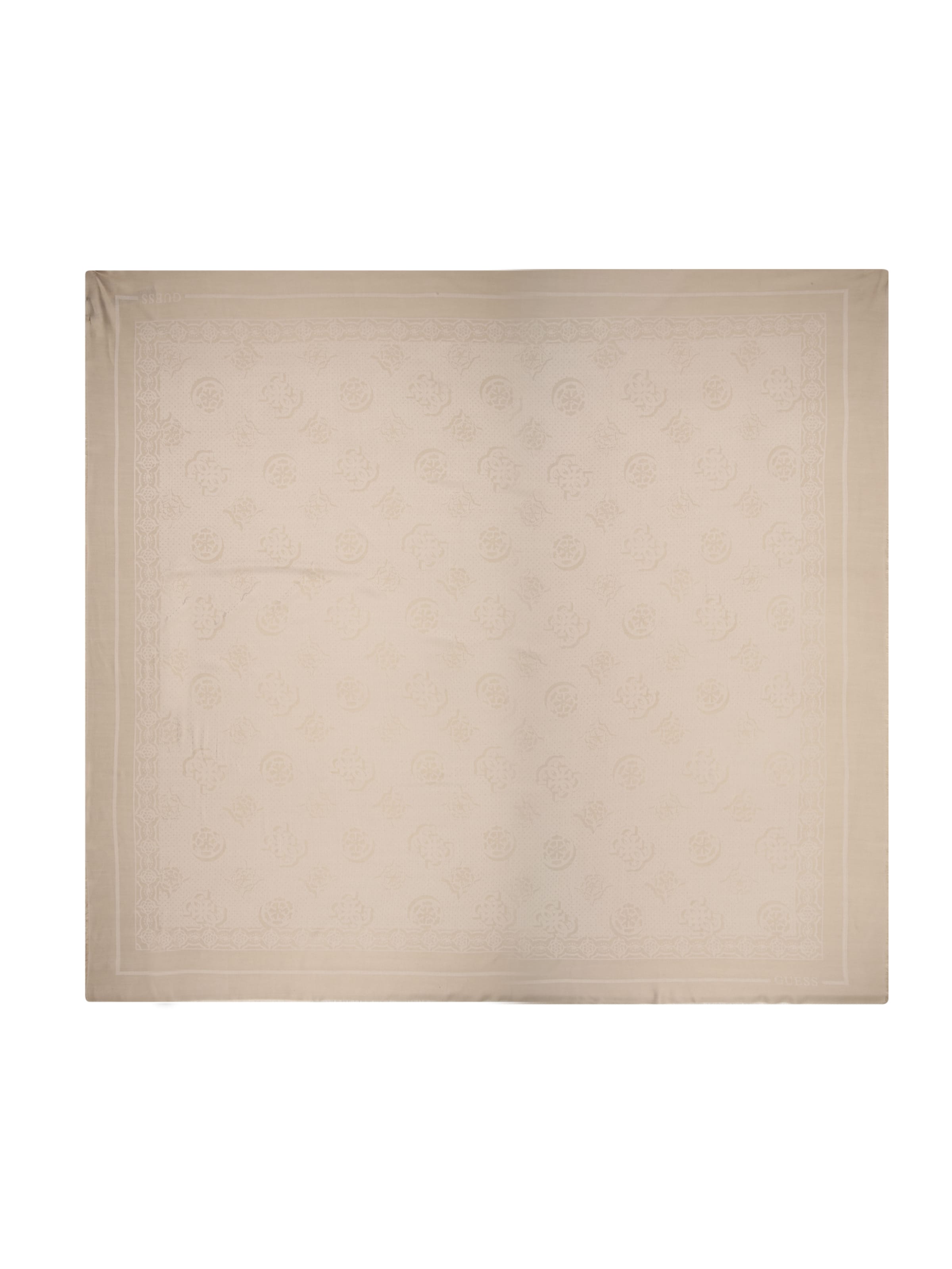 GUESS Chusta 'KEFIAH' w kolorze beżowy: przód