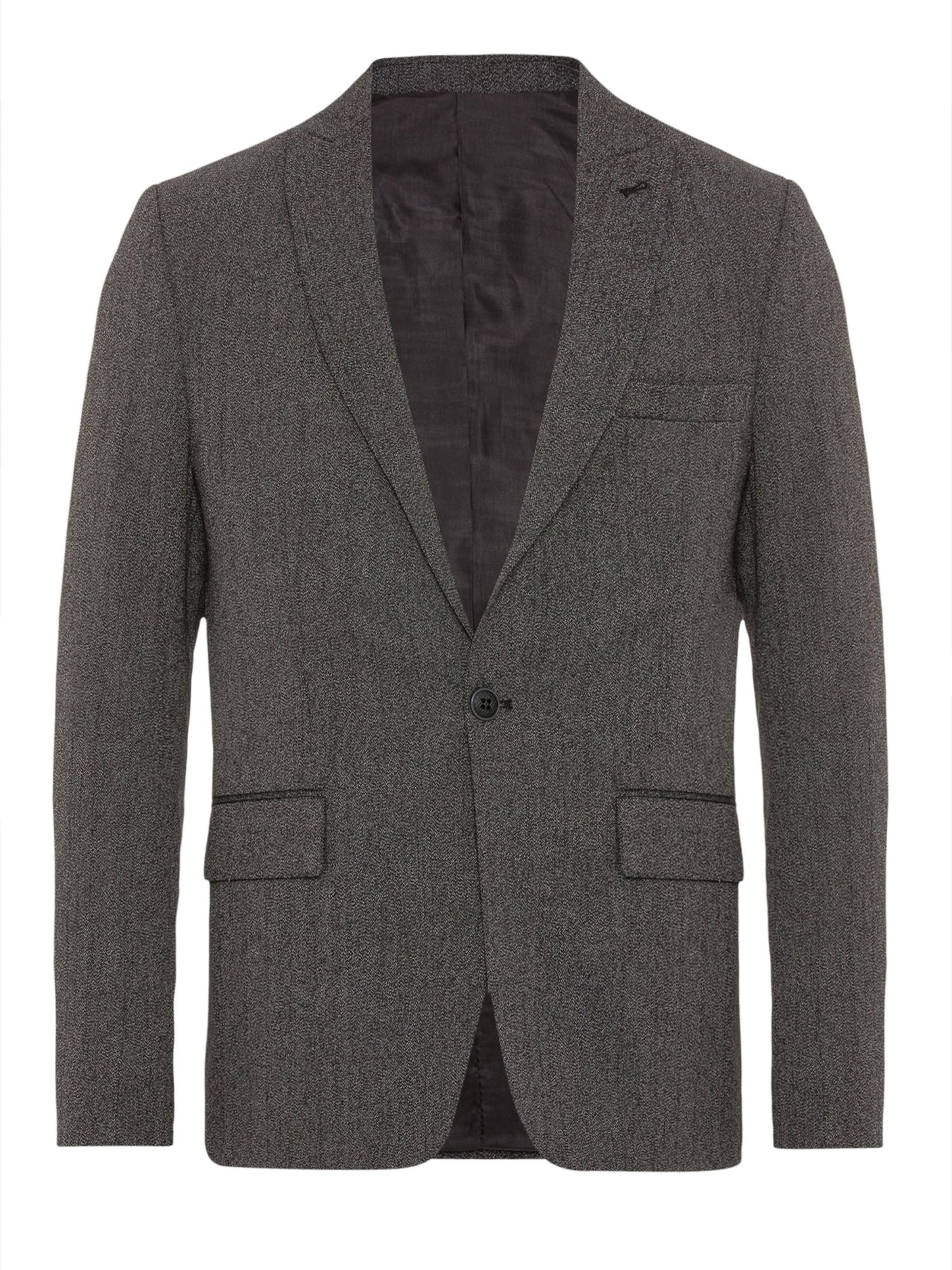 Slim fit Giacca da completo di Daniel Hills in nero: frontale