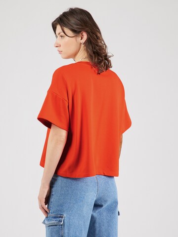 PIECESSweater majica 'CHILLI' - crvena boja