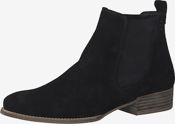 TAMARIS Chelsea Boots in Black: front