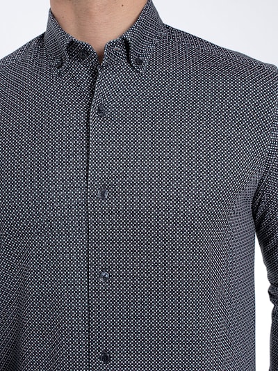 By Diess Collection Camisa en marino / lila / blanco, Vista del producto