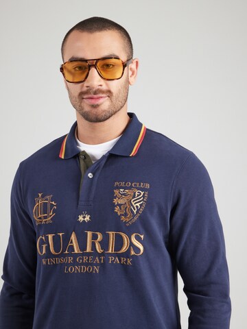 T-Shirt 'Westin' La Martina en bleu