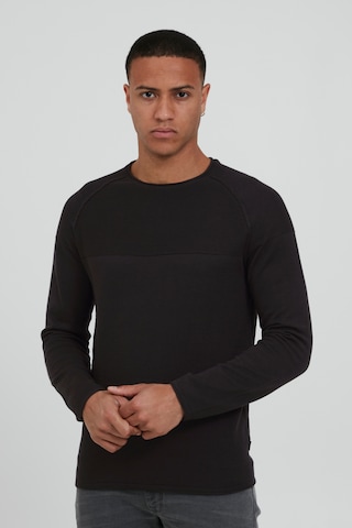 BLEND Sweatshirt 'ADRIANO' in Zwart: voorkant