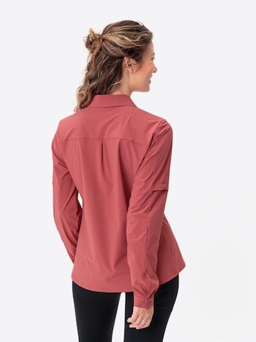 VAUDE Multifunctionele blouse 'Farley' in Rood