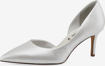 TAMARIS Pumps in Silver: front