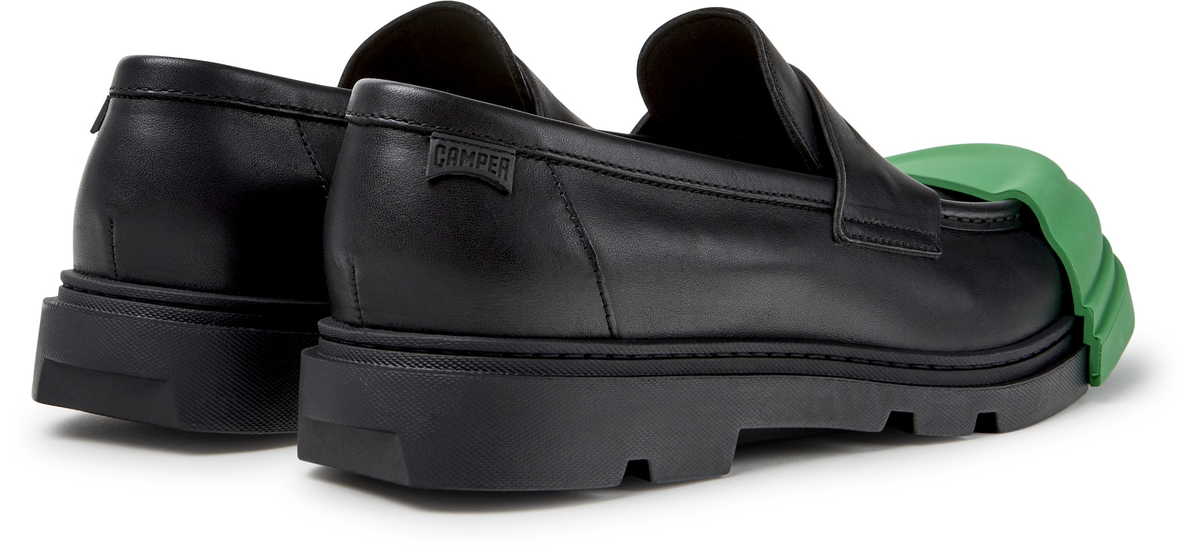 Chaussure à lacets ' Junction ' CAMPER en vert