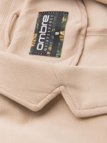 Ombre Regular fit Blazer in Beige