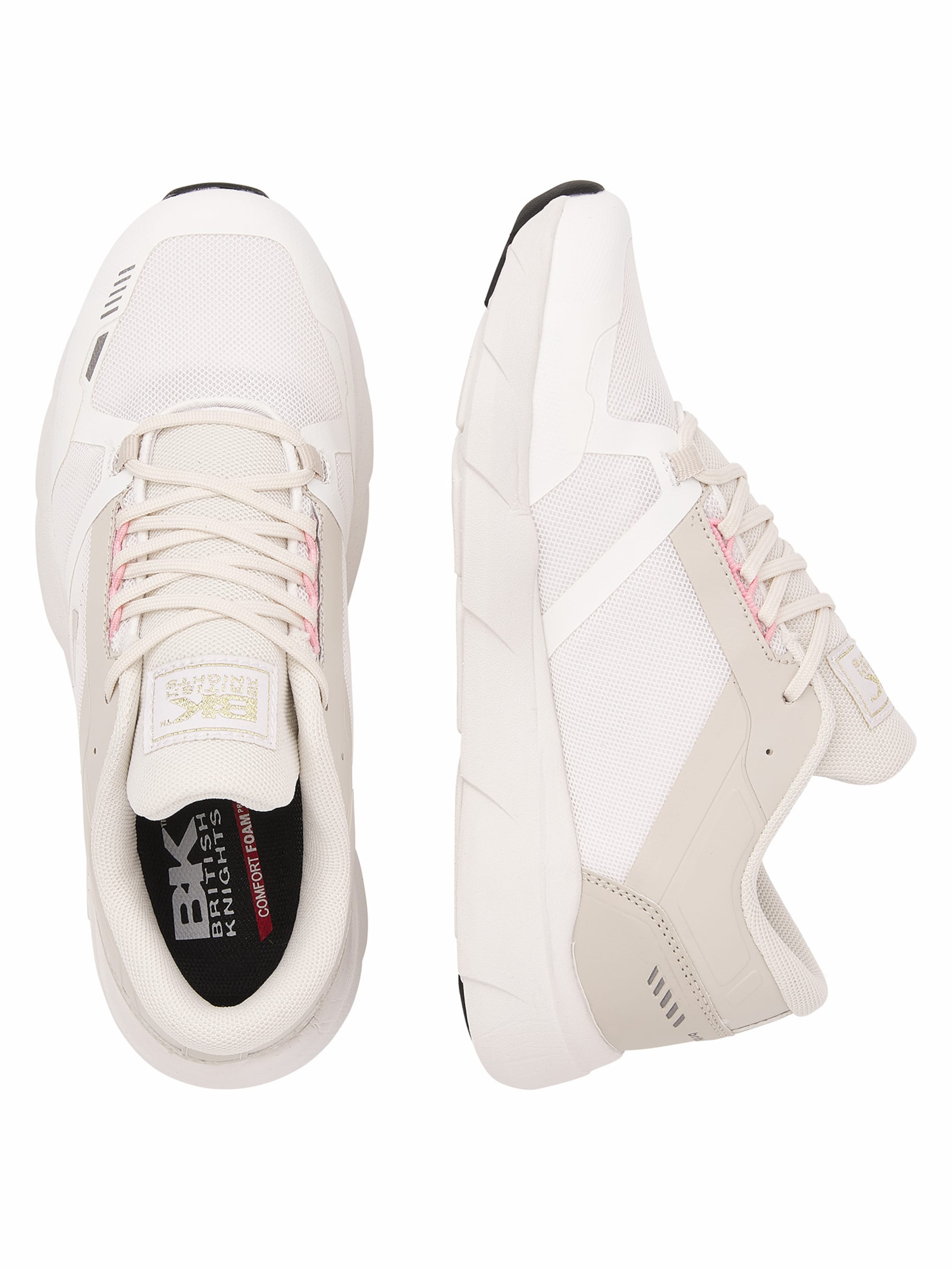 BRITISH KNIGHTS Sneaker ' LUXON ' in Beige: oben