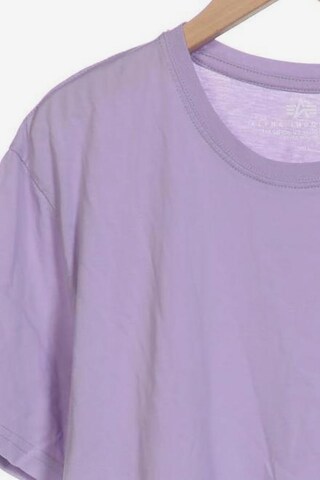 ALPHA INDUSTRIES Shirt in L in Purple
