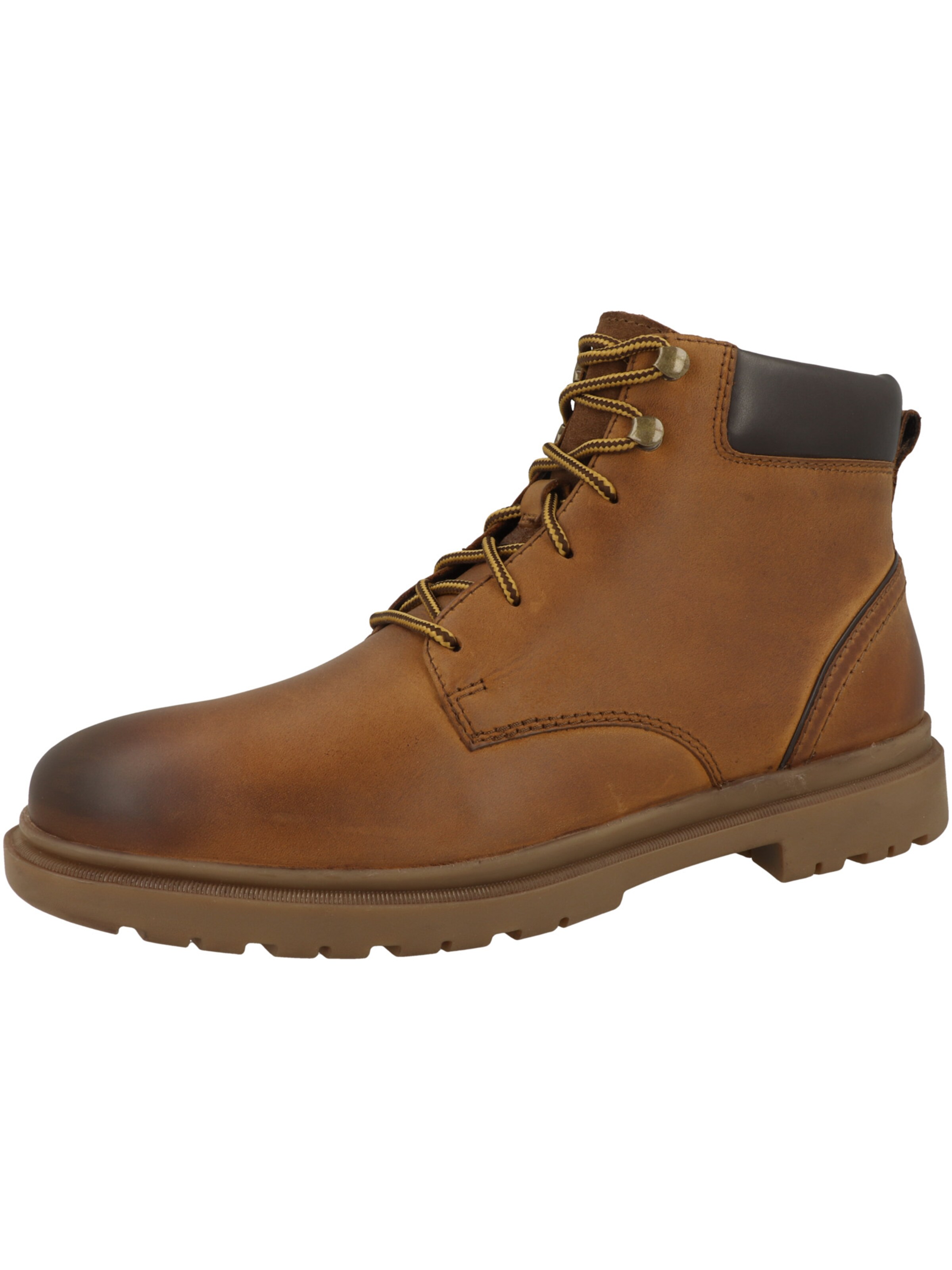 GEOX - Botas com atacadores 'Andalo' em castanho: frente