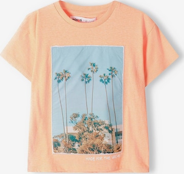 T-Shirt MINOTI en orange : devant