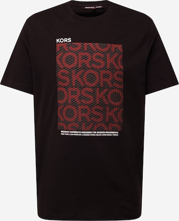 Tricou de la Michael Kors pe negru: față