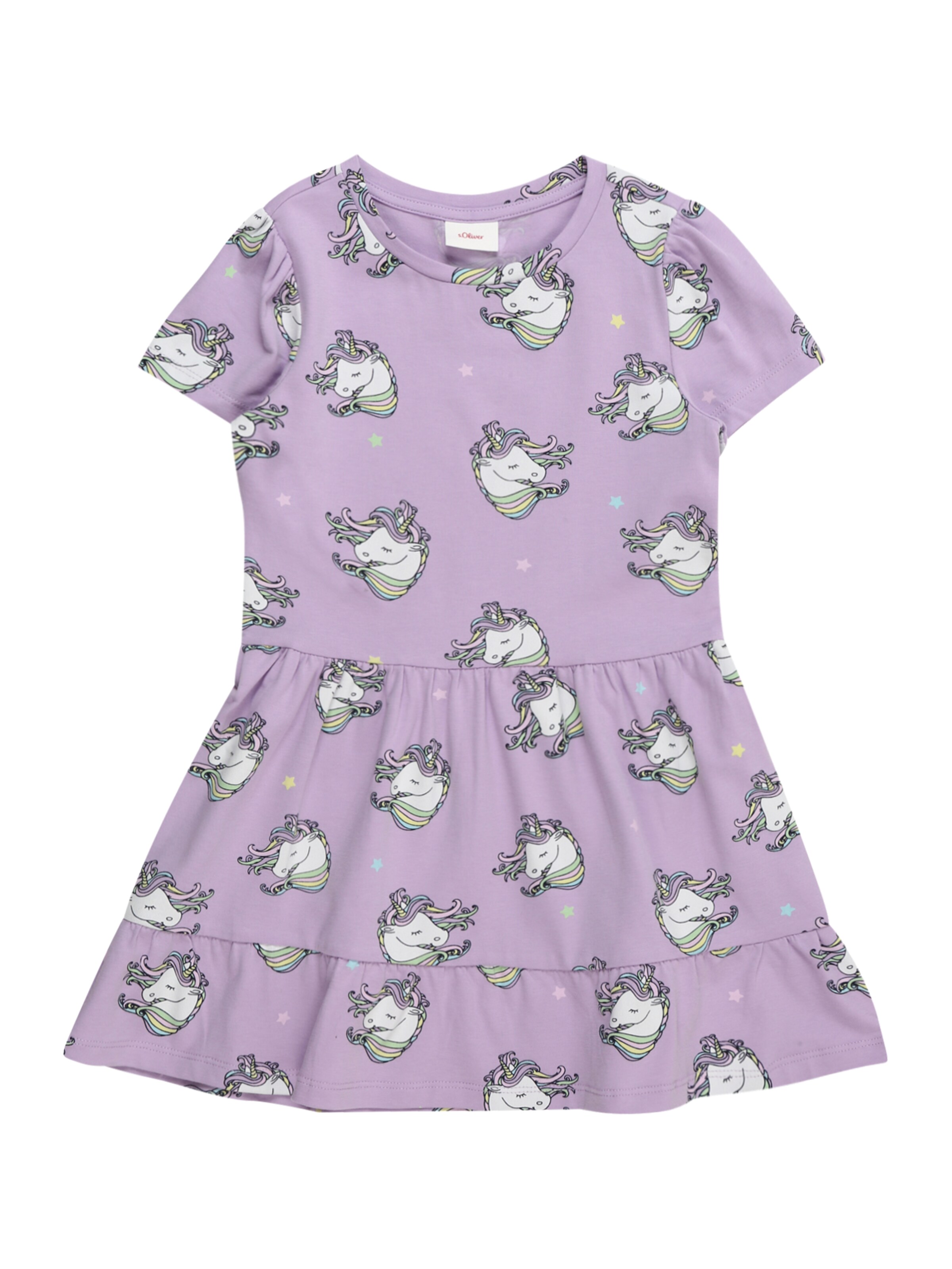 s.Oliver Kleid in Lila: Vorderseite