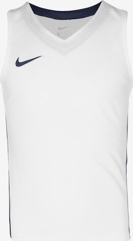 T-Shirt fonctionnel NIKE en blanc : devant