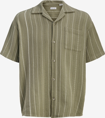 Fit confort Chemise 'JJEBRADLEY' JACK & JONES en vert : devant