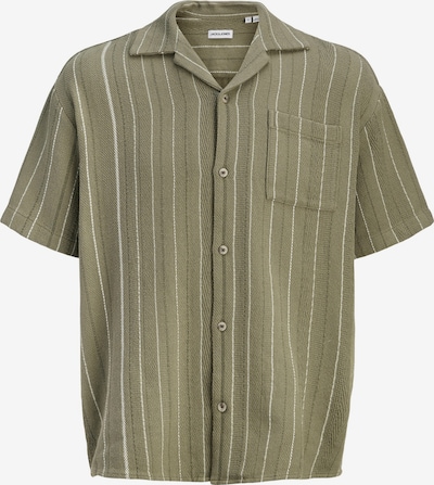 JACK & JONES Košulja 'JJEBRADLEY' u kaki / bijela, Pregled proizvoda