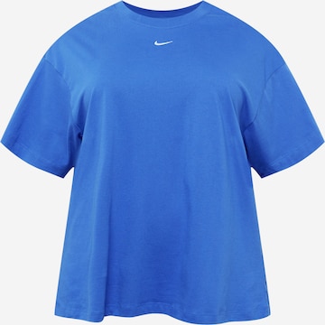 Nike Sportswear Shirt in Blauw: voorkant