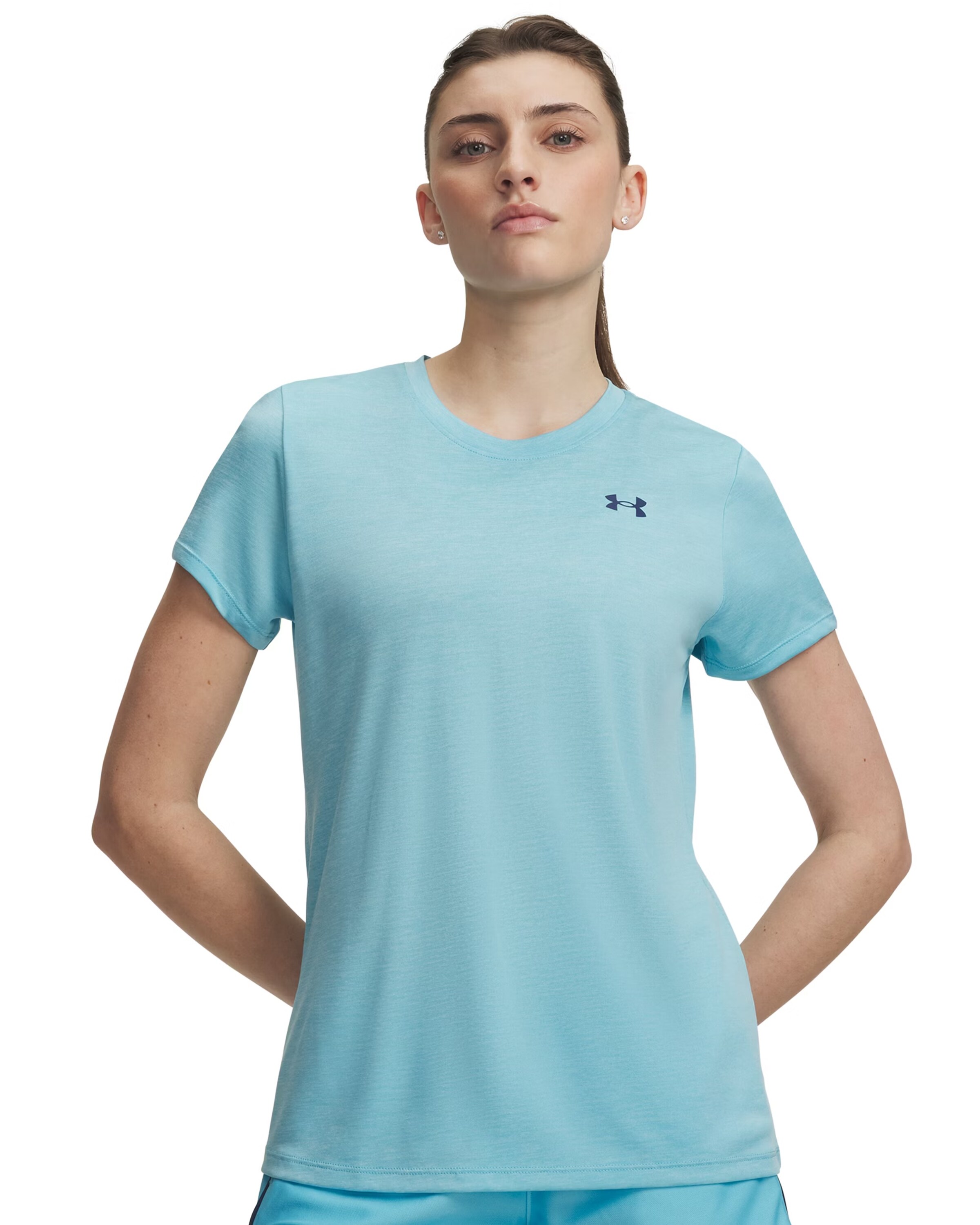 UNDER ARMOUR Performance Shirt in Blue: front