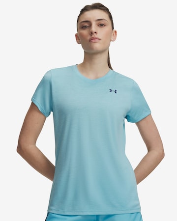 UNDER ARMOUR Performance Shirt in Blue: front