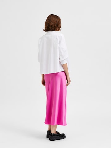 SELECTED FEMME Skirt 'Lena' in Pink