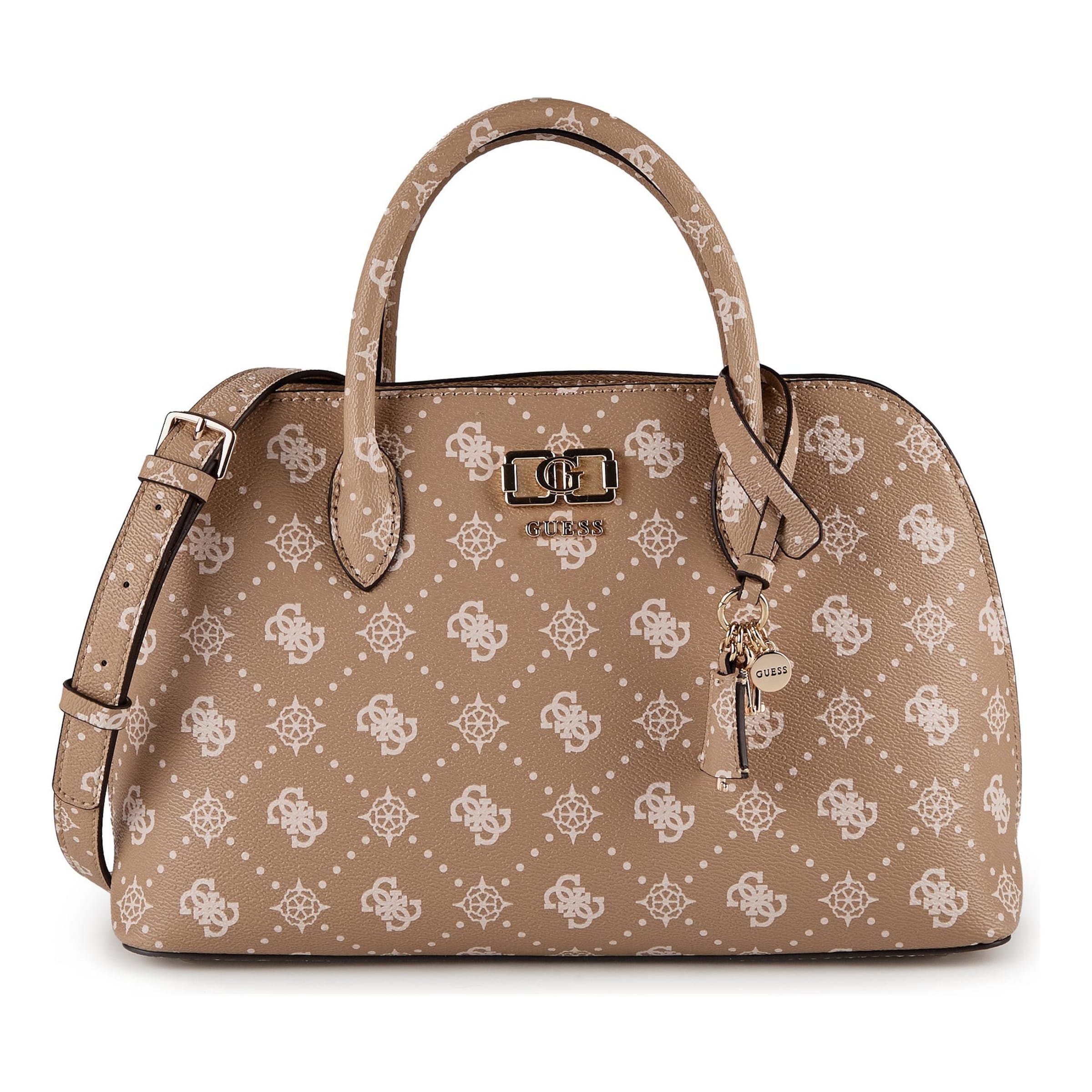 Borsa a mano 'Emelie' di GUESS in marrone: frontale