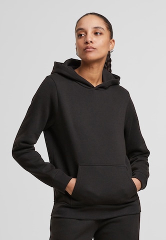 Urban Classics Sweatshirt 'Essential' in Black: front