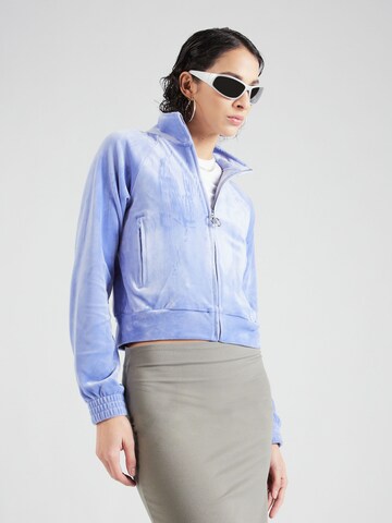 Juicy Couture Sweatvest 'Tanya' in Blauw: voorkant