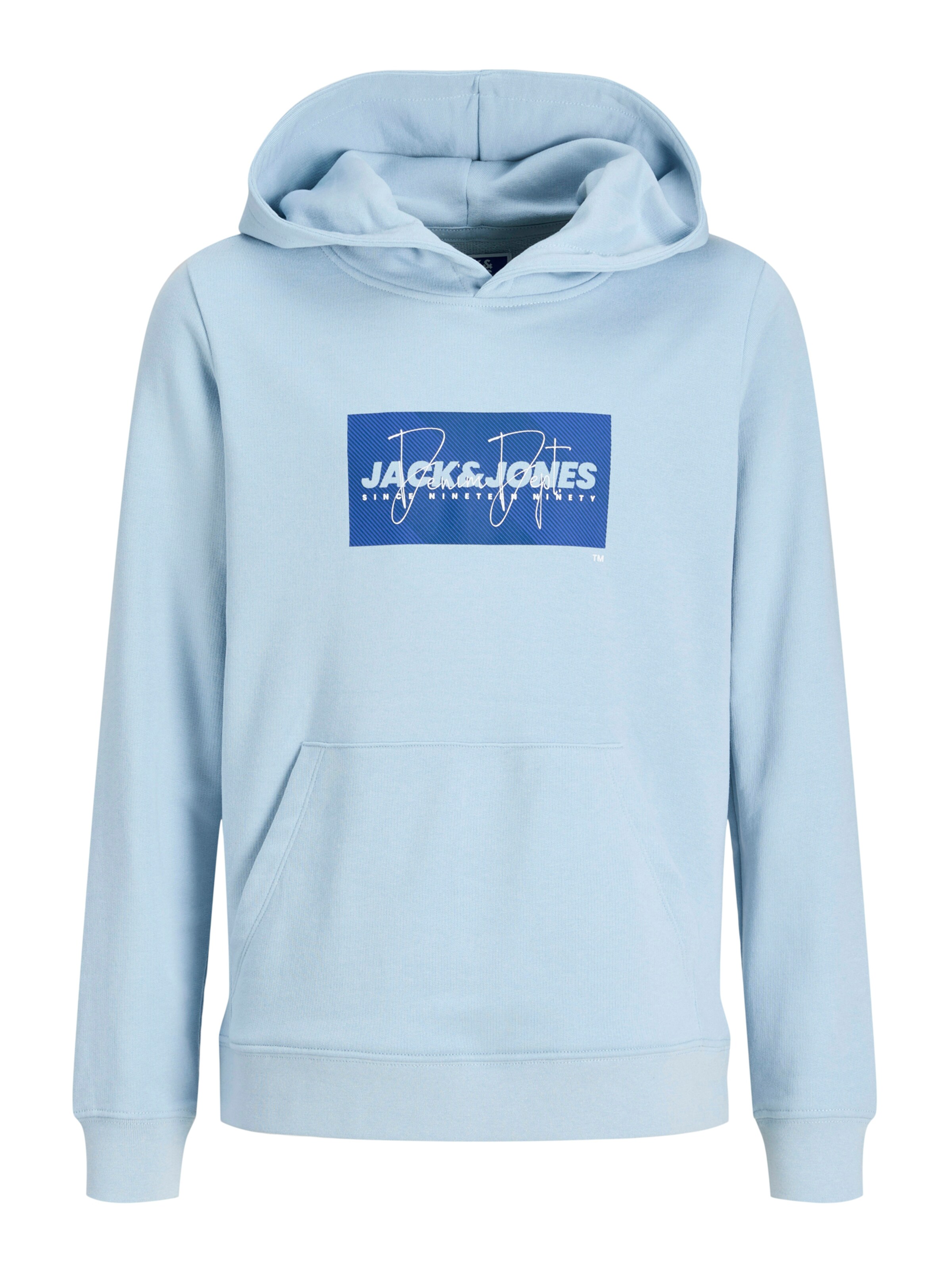 Jack & Jones Junior Свитшот 'JJCOLE' в Синий: спереди
