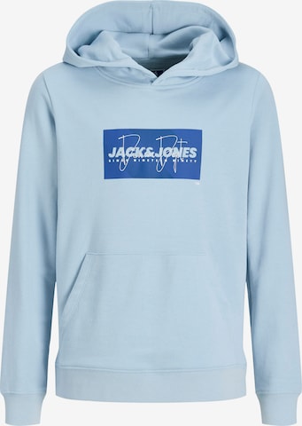 Jack & Jones Junior Sweatshirt 'JJCOLE' in Blue: front