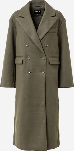 Manteau mi-saison 'OLIVIA' ONLY en vert : devant