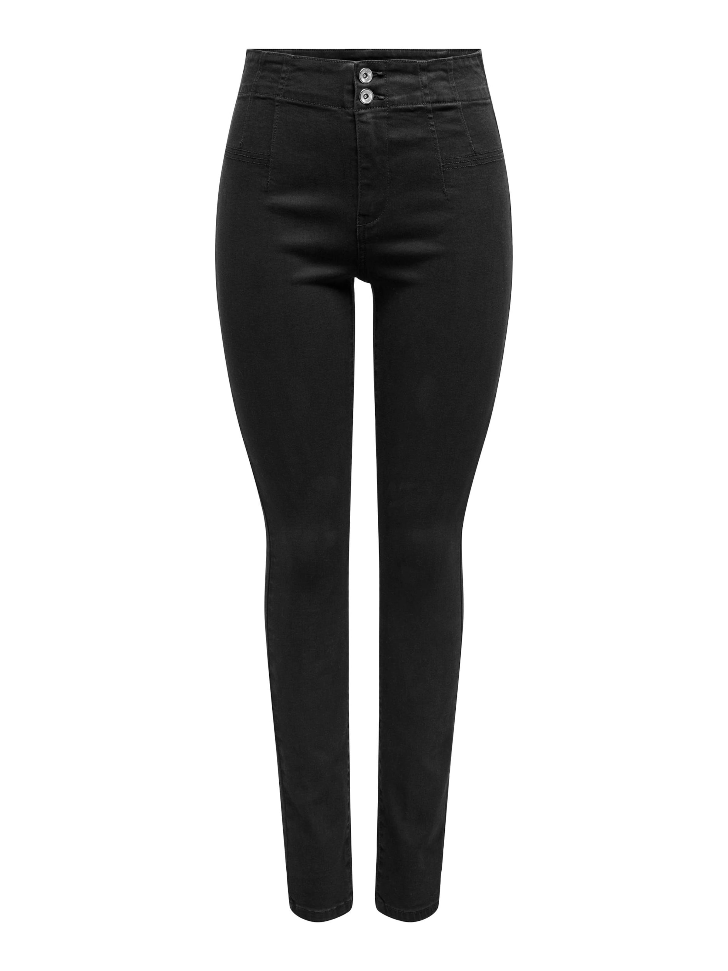 ONLY Skinny Jeans 'ONLWauw' i sort: forside