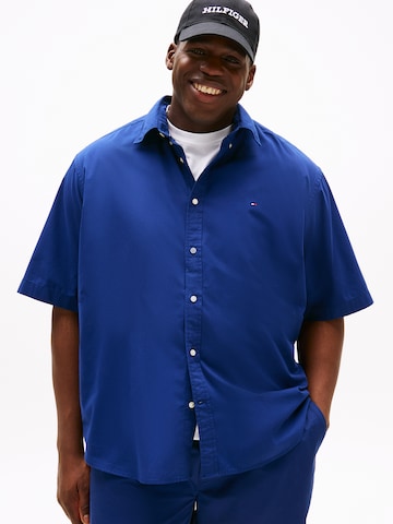 Tommy Hilfiger Big & Tall Regular fit Πουκάμισο 'FLEX' σε μπλε: μπροστά