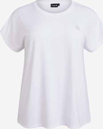 balta Active by Zizzi Sportiniai marškinėliai 'Abasic': priekis