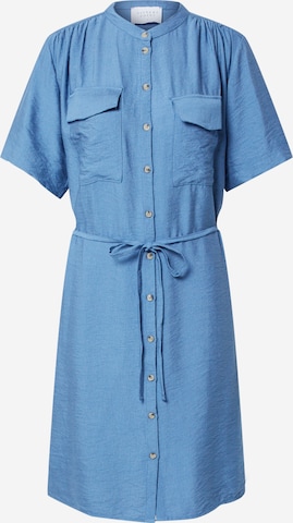 Robe-chemise 'MENA' SISTERS POINT en bleu : devant