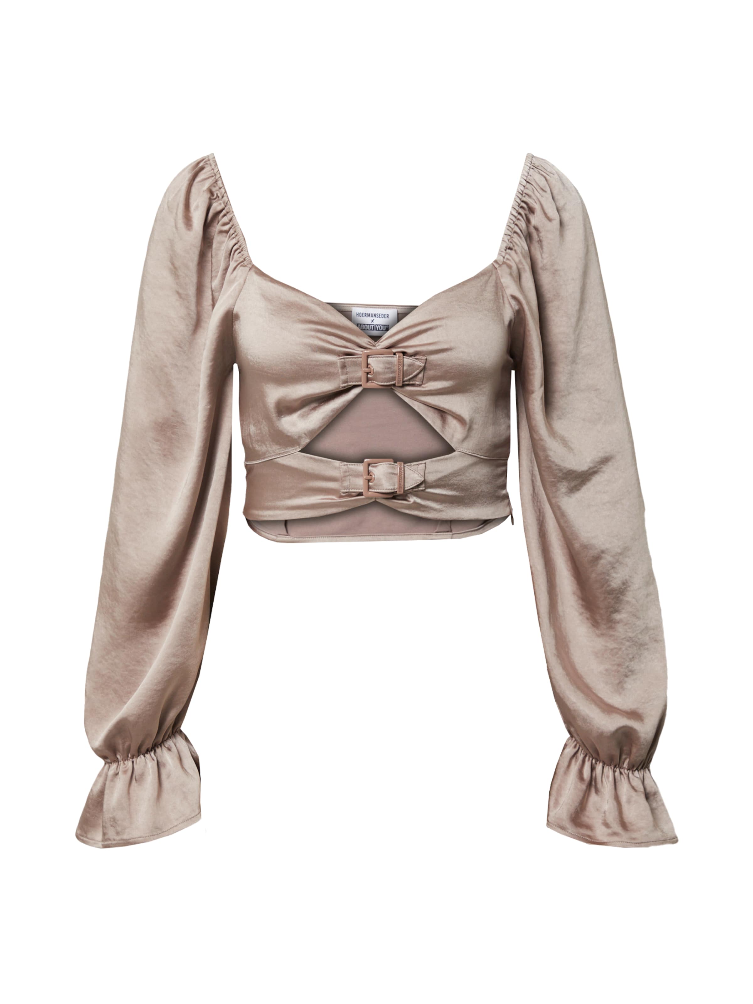 Hoermanseder Tričko 'Charlie' – šedá: přední strana