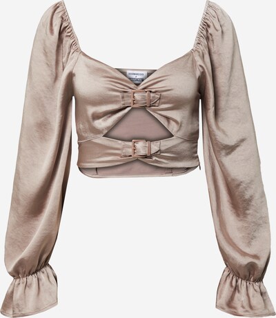 Hoermanseder x About You Shirt 'Charlie' in de kleur Taupe, Productweergave