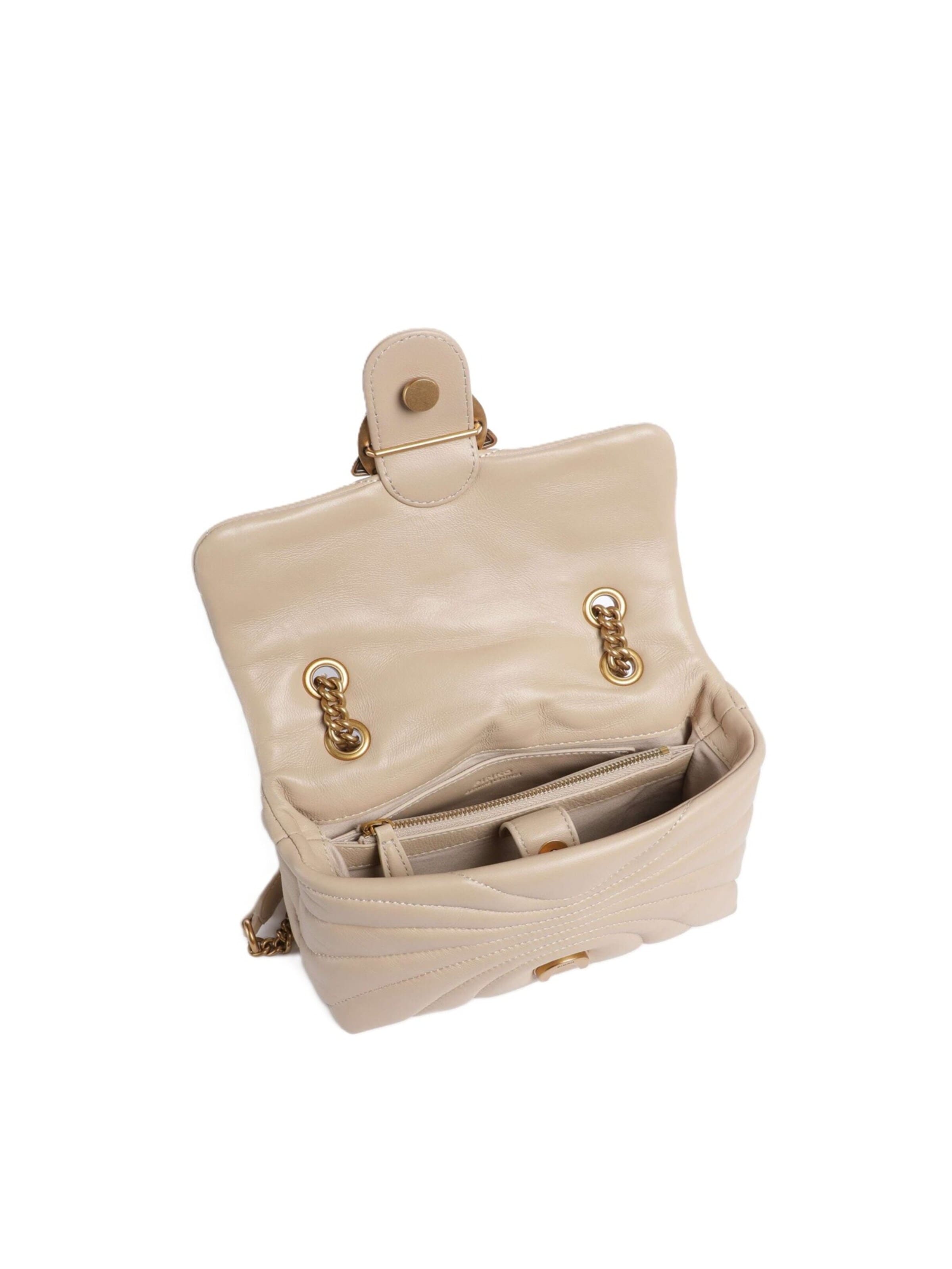 PINKO Handbag 'Love' in Beige