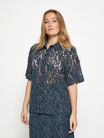 Chemisier 'Tara' minus en bleu