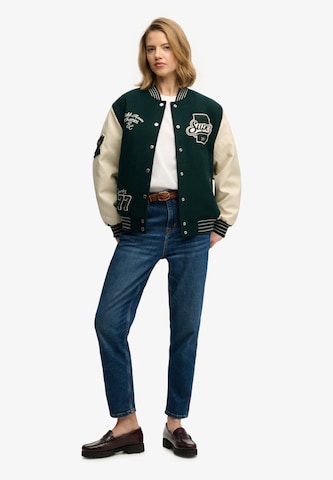 Veste mi-saison Superdry & Co en vert