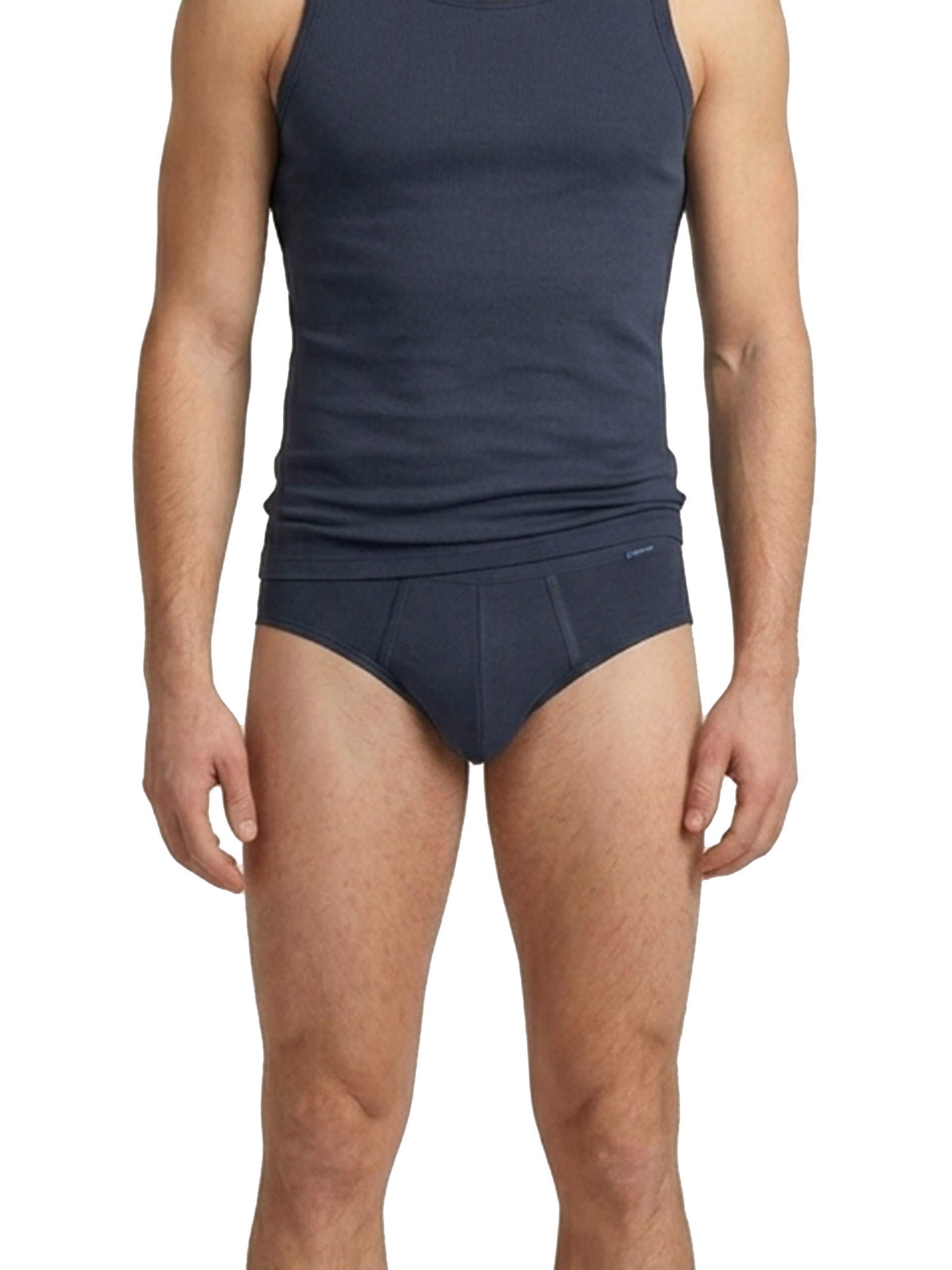 Ammann Panty 'Feinripp Premium' in Blue