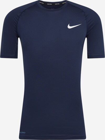 NIKE Osnovni sloj | temno modra / bela barva, Prikaz izdelka
